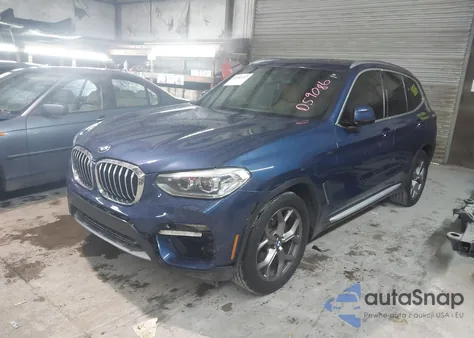 2020 BMW X3 Sdrive30I from USA, damaged, VIN 5UXTY3C03L9D59086